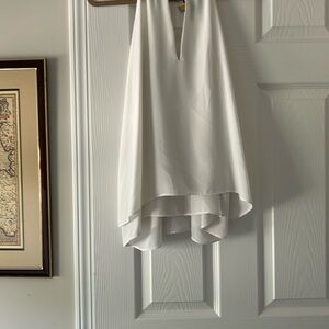 Banana Republic Cream Sleeveless Blouse